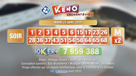 résultats du keno de ce midi|tirage keno fdj du jour.